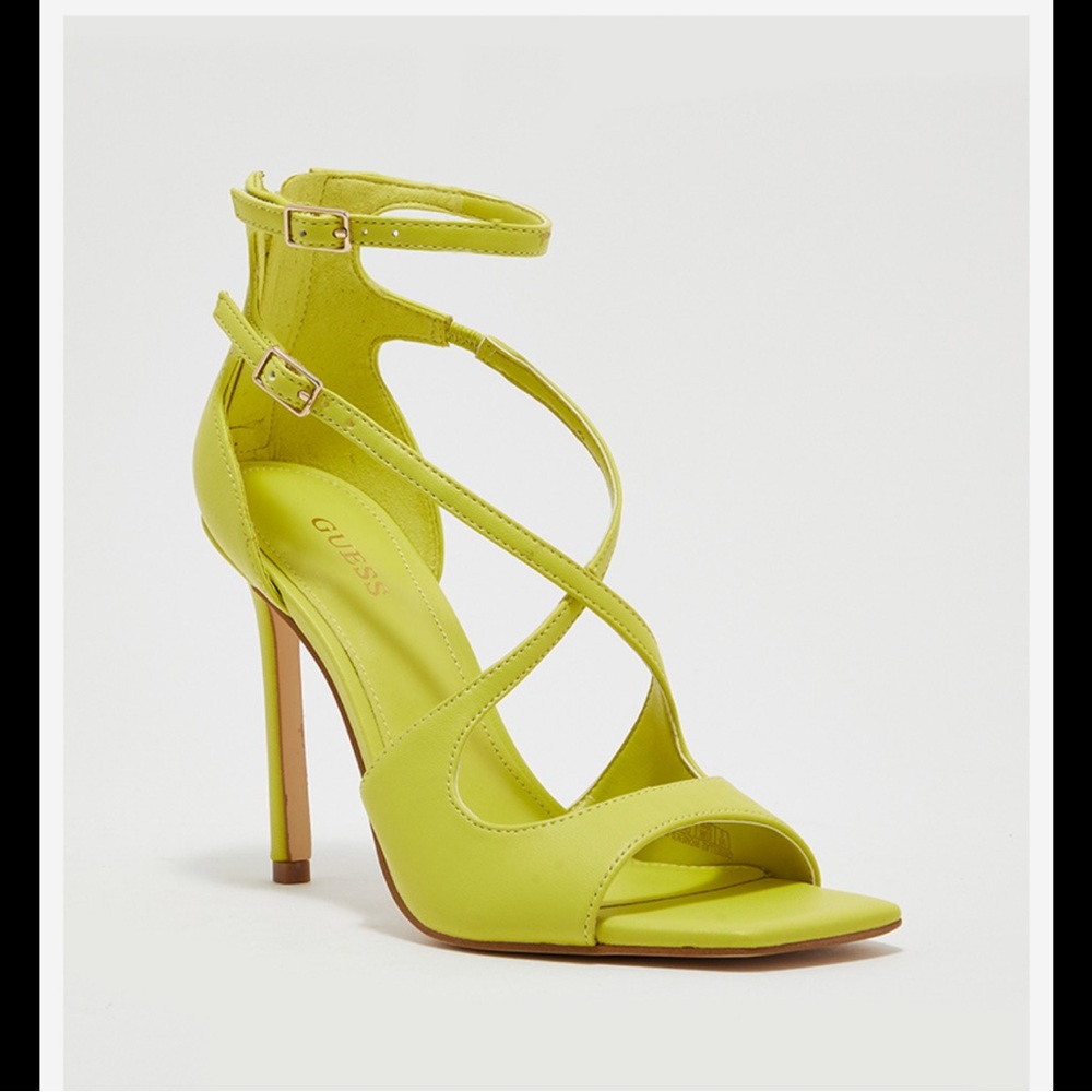 Guess Strappy Stiletto Heels